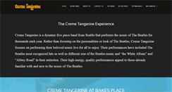 Desktop Screenshot of cremetangerine.com